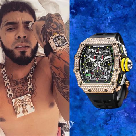 reloj richard mille de anuel